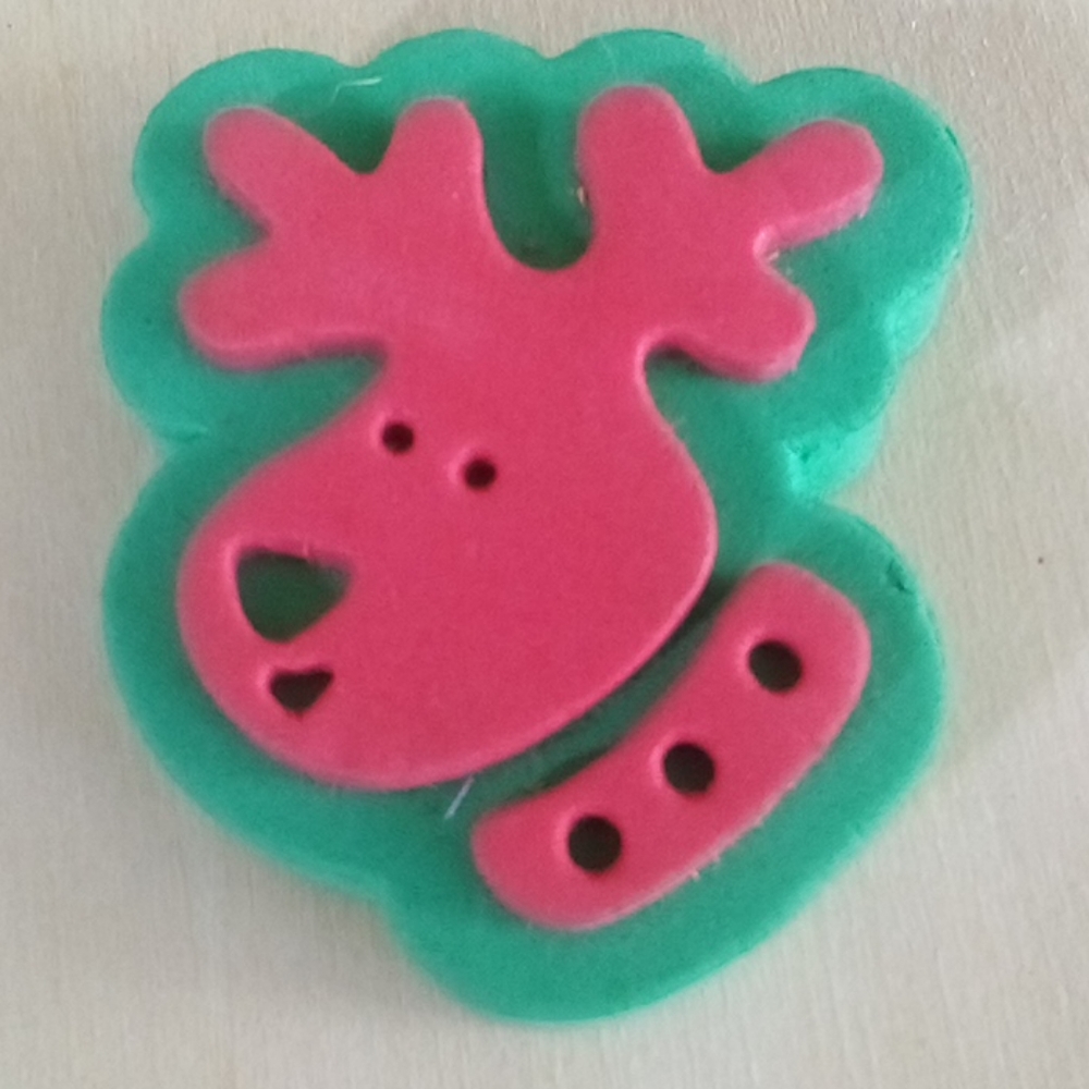 $2 Add-on Reindeer Jr Chunky Stamp 048721180359